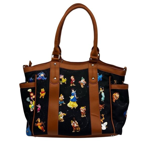 Disney Bradford Exchange "Carry The Magic" Designer-Style Tote Bag - Picture 1 of 15